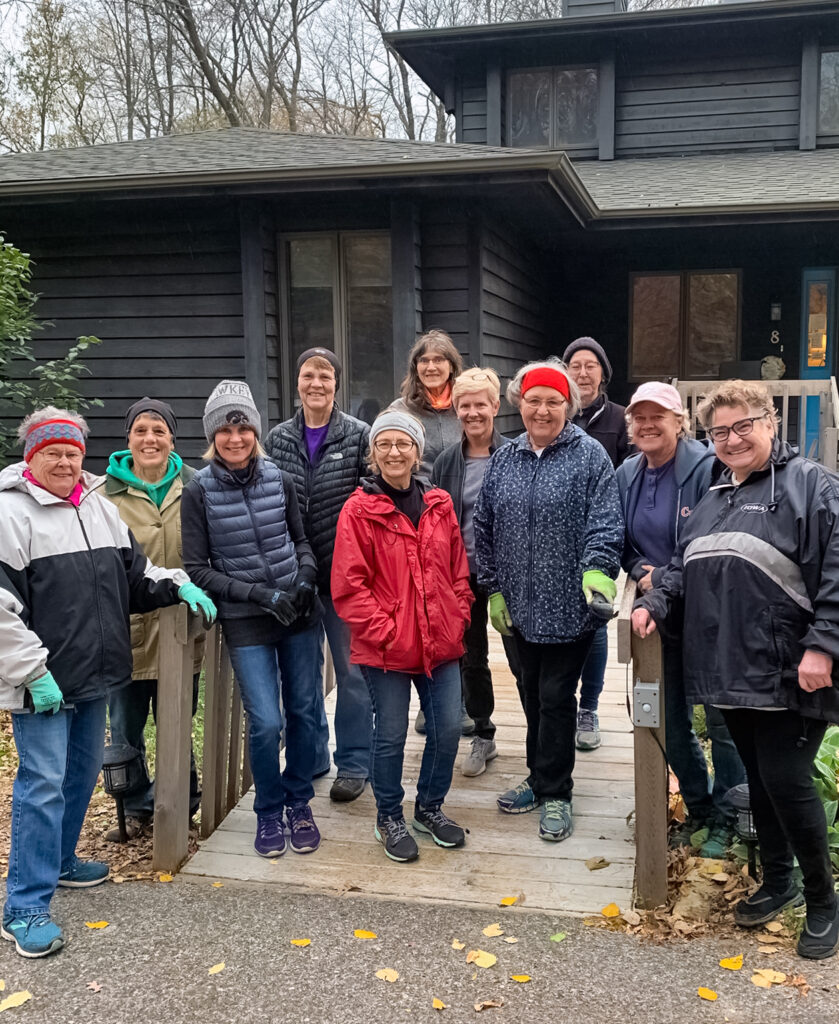 Employees Volunteers Helping Working